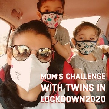 Mom’s Challenge with Twins in #Lockdown2020