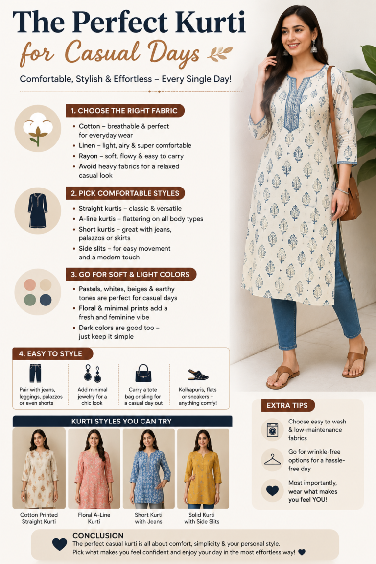 Perfect Kurtis Guide 2 follow for casual days